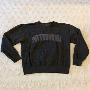 Pittsburgh Dark Gray Sweater